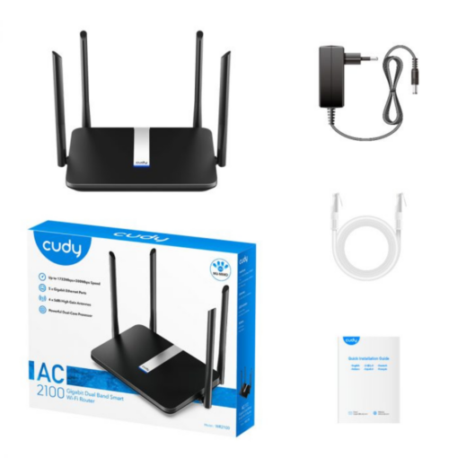 CUDYAC2100 Gigabit Dual Band Smart Wi-Fi Router