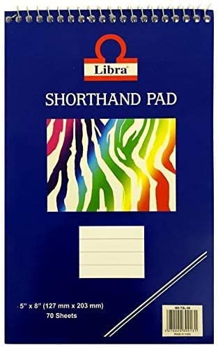 Top Spiral Hand Pad Ruled