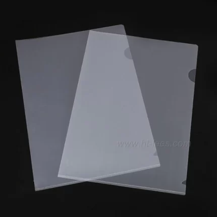 Libra L Shape Folder A4 Clear 150 microns