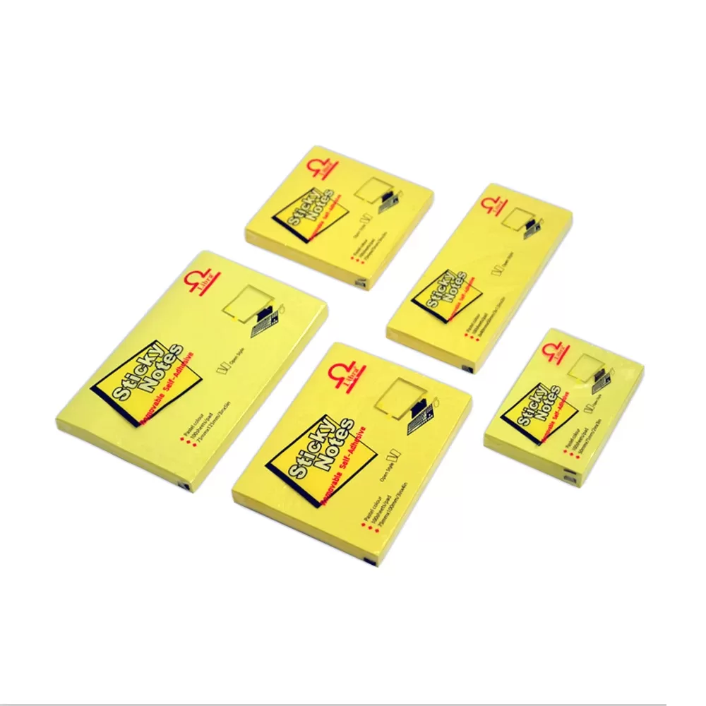 Libra Sticky Notes Yellow 3x2