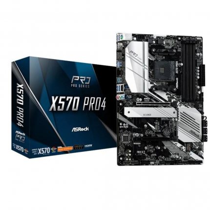 ASRock X570 PRO4 AMD AM4 Socket ATX Motherboard