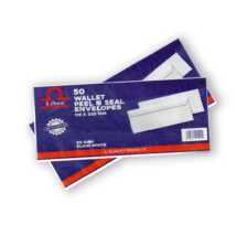 Libra White Wallet Envelopes