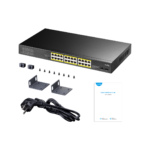 CUDY 24 10 100 1000 BASE T Gigabit ports