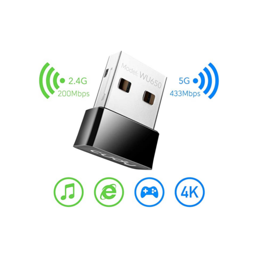 CUDY 650Mbps Wi-Fi USB Adapter