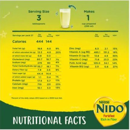 NIDO Fortified Milk