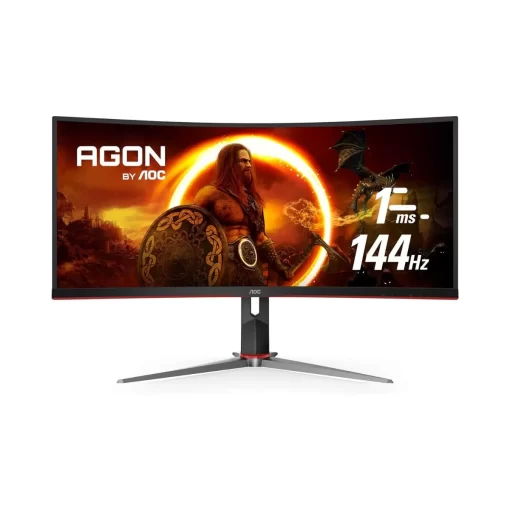 AOC CU34G2X Curved Frameless Immersive Gaming Monitor