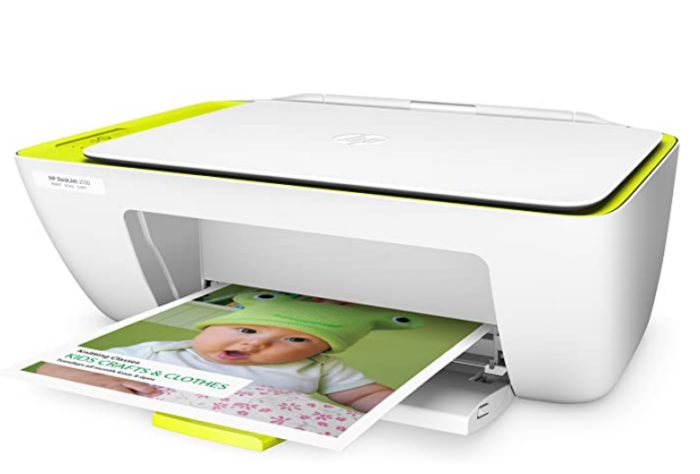 HP Deskjet 2130 All-in-One Printer, USB Connectivity - White