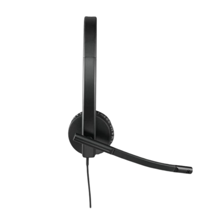 Logitech H570e Wired Headset, Stereo Headphones with Noise-Cancelling Microphone, USB, Indicator LED