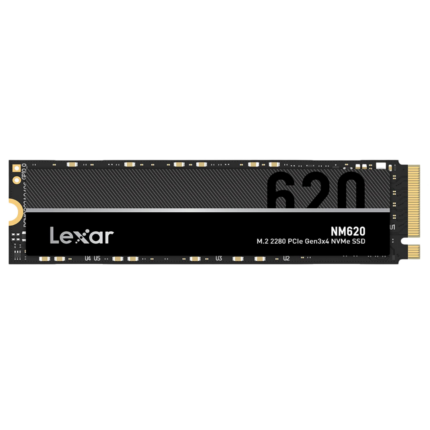 Lexar 1TB Internal SSD NM620 M.2 2280 PCIe Gen3x4 NVMe, , Up To 3300MB/s Read, for PC Enthusiasts and Gamers (LNM620X001T-RNNNG)