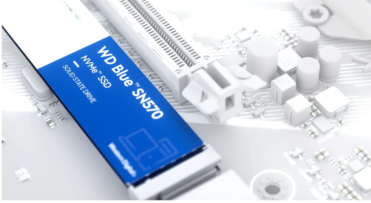 Western Digital 250GB WD Blue SN570 NVMe in SSD