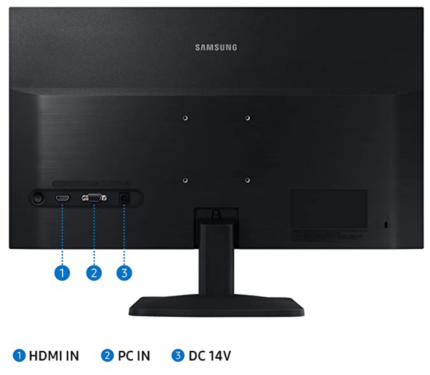 Samsung 22-inch Flat LED Monitor Full HD with HDMI,VGA -A330