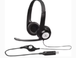 Logitech H390 USB Headset Black Noise Cancelling Microphone