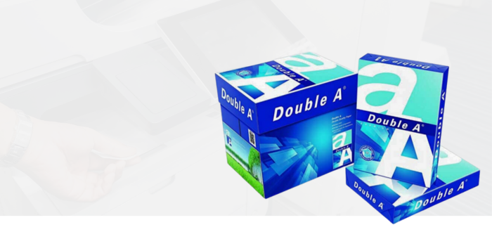 Double A – Printer Paper, Size A4, GSM 80, 500 Pages Ream (Bundle of 5 Reams)