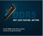 Crucial RAM 32GB DDR5 4800MHz CL40 Sodimm Laptop Memory