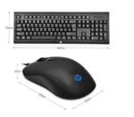 HP km100 USB Wired Gaming Keyboard Mouse Combo