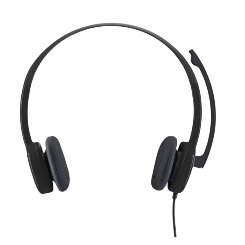 Logitech H151 Wired Headset Stereo Headphones