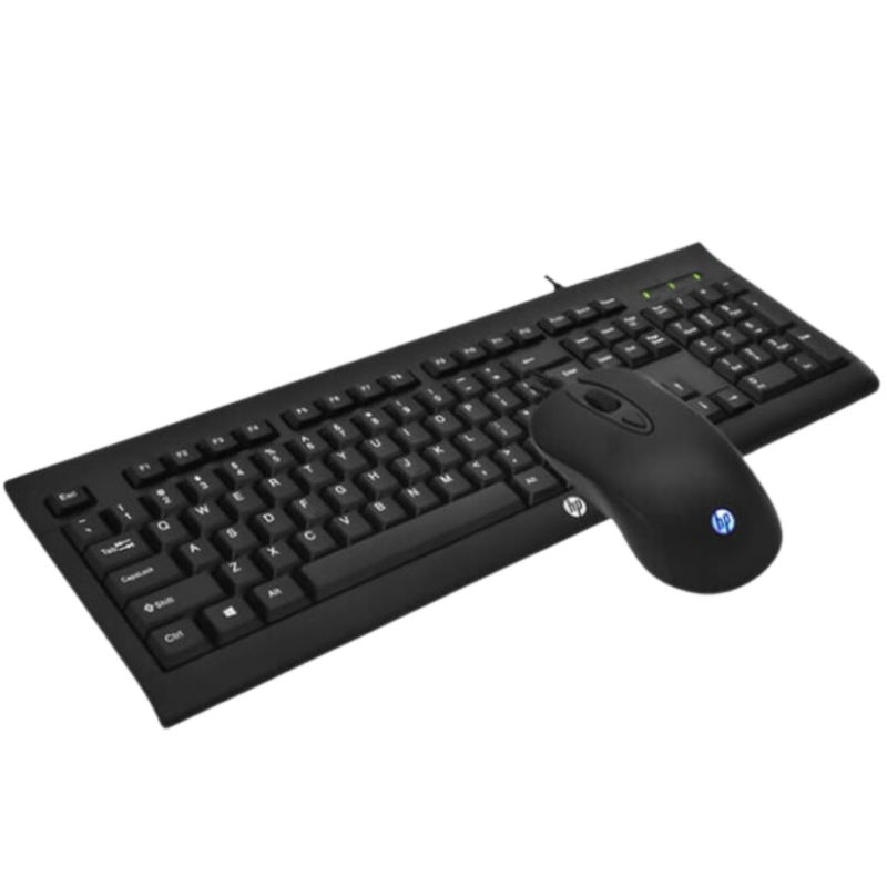 HP km100 USB Wired Gaming Keyboard Mouse Combo