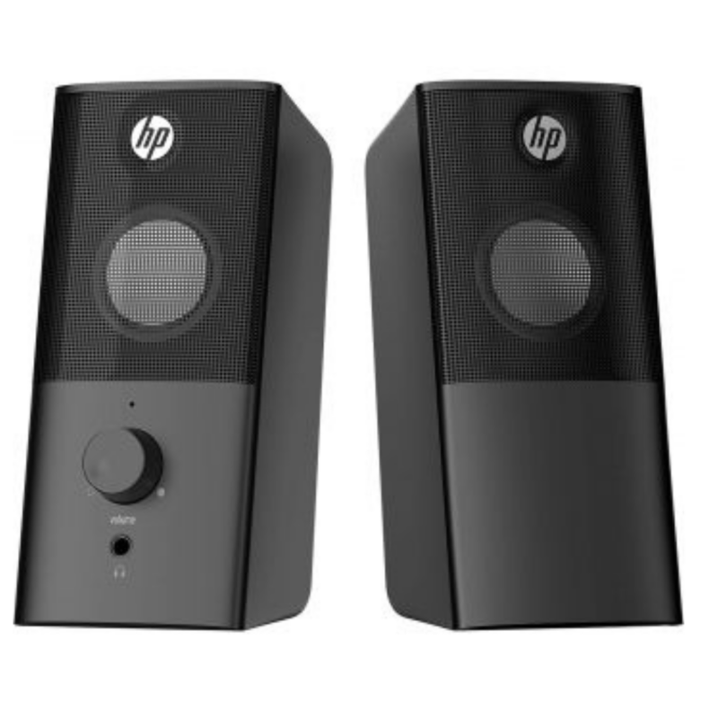 HP DHS 2101 2.0 USB Portable Wired Black Speaker