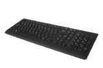 Lenovo 300 USB Keyboard, Ergonomic Design, Concaved Key Caps, 10% to 90% RH Humidity, English Arabic