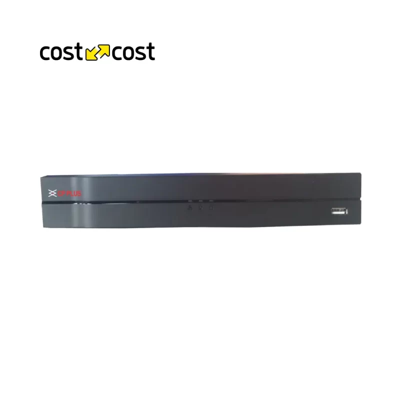 CP PLUS 4 Channel H.265 4 PoE NVR CP-UNR-104F1-P4 with PoE ports and 8MP playback resolution, ideal for IP video surveillance with H.265 compression and robust security features best price in UAE only on costtocost.ae