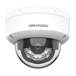 Hikvision DS-2CD1123G2-LIU 2MP Dome Camera with built-in mic, IR night vision, and durable IP67 and IK10 protection for secure surveillance.