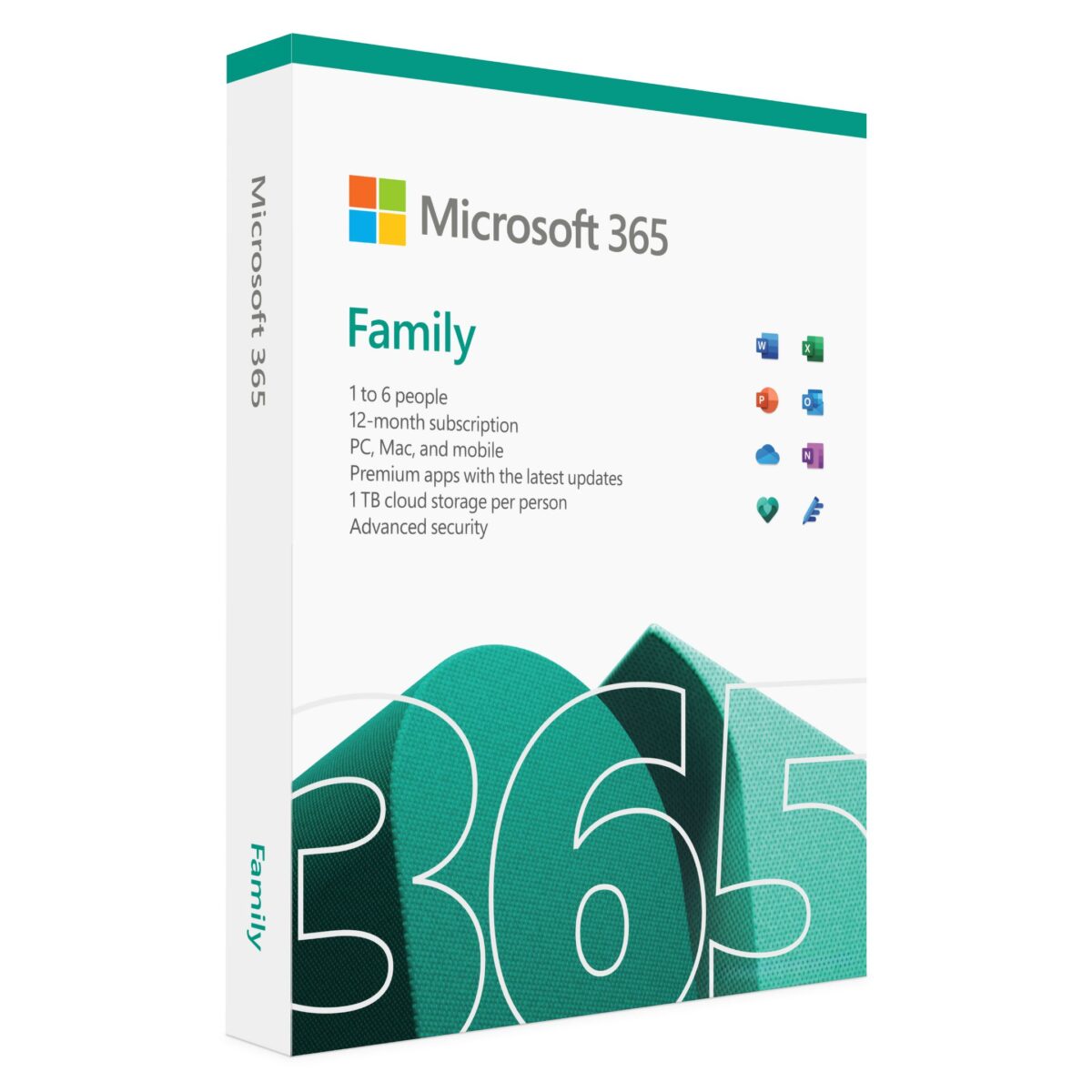 Microsoft Office 365 Family – 1 Year / 6 People