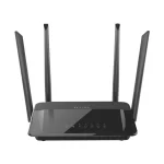 D-Link AC1200 DIR-822 Wi-Fi Router with high-speed dual-band performance, four antennas, and advanced security for seamless home connectivity.