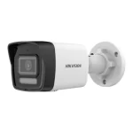 Hikvision DS-2CD1043G2-LIU 4MP bullet camera with built-in mic and AI-powered human and vehicle detection for advanced security.