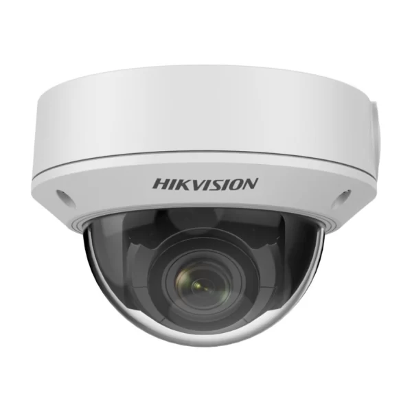 Hikvision DS-2CD1743G0-IZ 4MP IR Dome Camera with night vision and motorized varifocal lens for reliable surveillance.