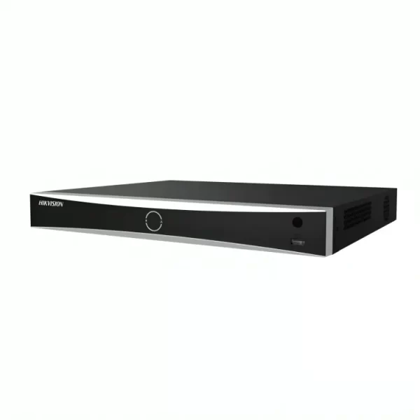 Hikvision DS-7616NXI-K2 16-Channel 4K AI NVR with AcuSense technology, facial recognition, and dual SATA storage buy at costtocost.ae