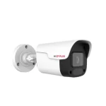 CP PLUS CP-ENC-T41PL3C 4MP IR Network Bullet Camera with 30m infrared range, IP66 weatherproof rating, and built-in microphone for surveillance.