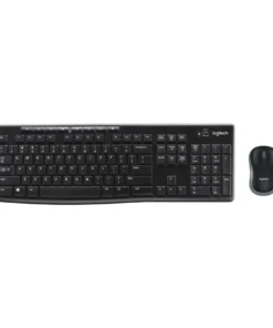 Logitech MK270 wireless keyboard mouse combo in black – available at Cost to Cost UAE