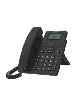 C60SP IP Phone rear view showing Ethernet ports and PoE capability