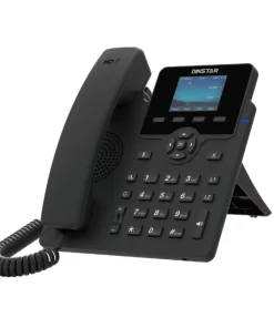 Front image Dinstar C62UP Color Screen IP Phone front view with Bluetooth icon