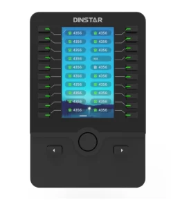 Front image of Dinstar DXP60 Color-screen Expansion Module