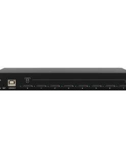 Front view of Dinstar UC2000-VE-8T-B GSM VoIP LTE Gateway