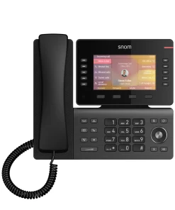 Front View of SNOM D865 IP Phone