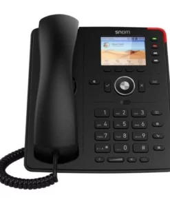 Front view of Snom D713 IP Desk Phone