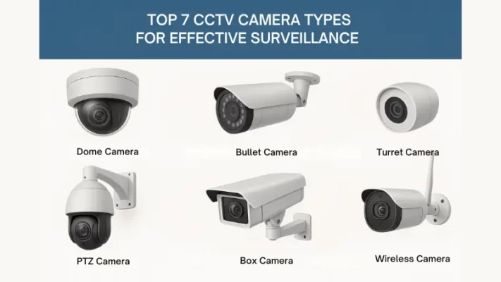 Top 7 CCTV Camera Types for Effective Surveillance in Dubai