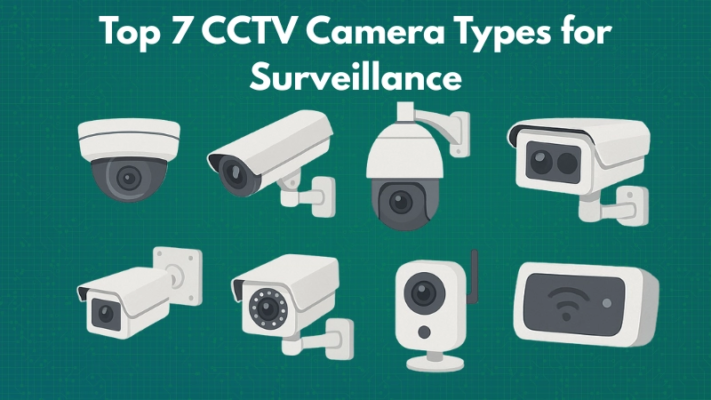 Top 7 CCTV Camera Types for Surveillance