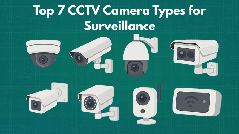 Top 7 CCTV Camera Types for Surveillance