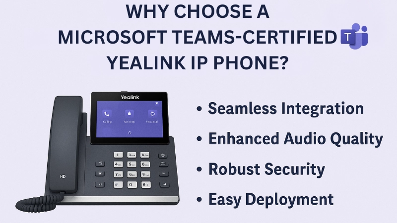 Why Choose a Microsoft Teams-Certified Yealink IP Phone