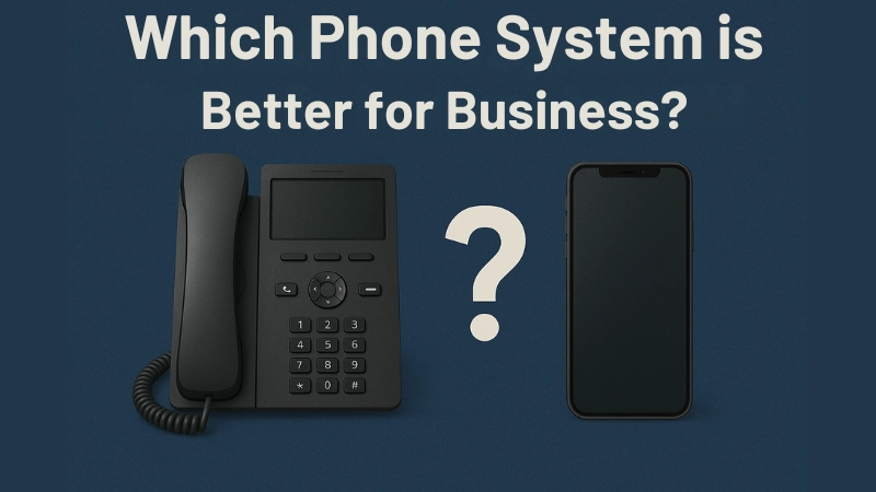 Which Phone System is Better for Business ?