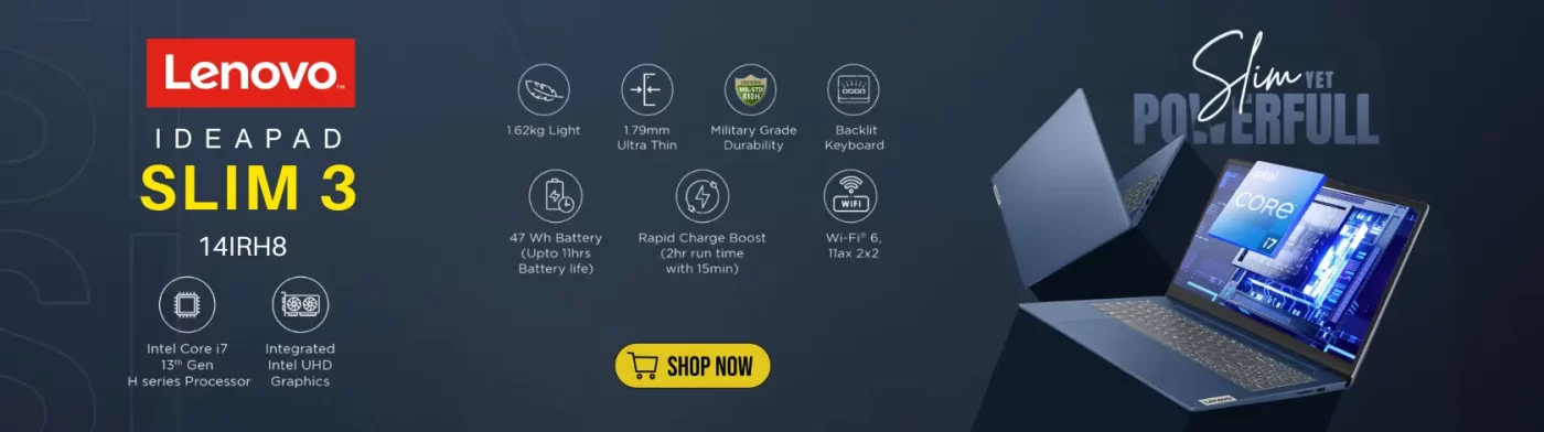 Lenovo ideapad slim 3 best price banner