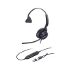 Yealink UH46 Dual Teams Headset side profile – lightweight wired headset with noise cancellation