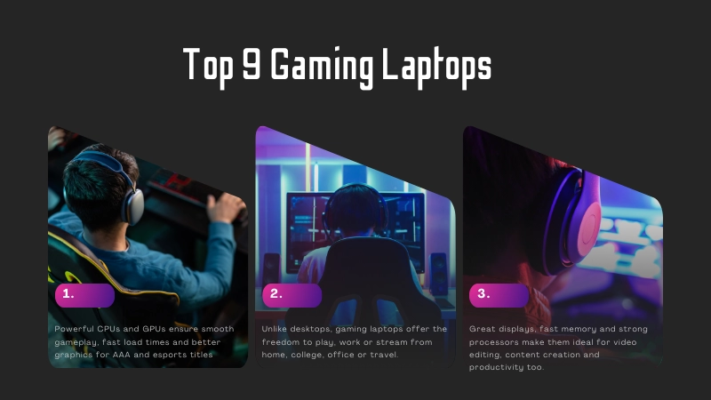 Top 9 Gaming Laptops