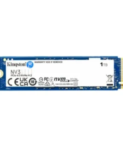 Kingston NV3 1TB SSD, High-speed Gen 4x4 M.2 2280 storage, 6000MB/s read, 4000MB/s write
