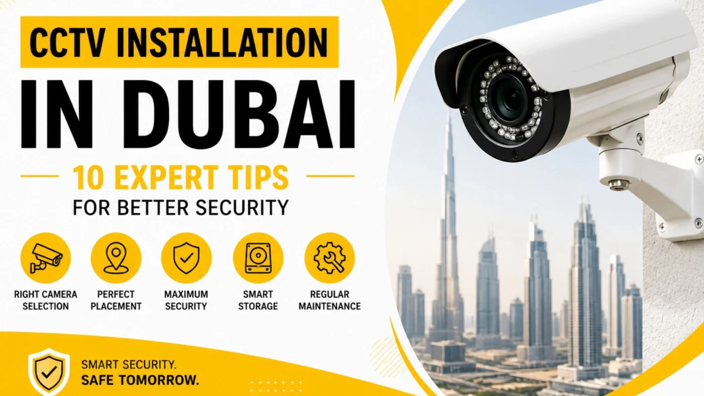 CCTV Installation in Dubai 10 Expert Tips for Better Security