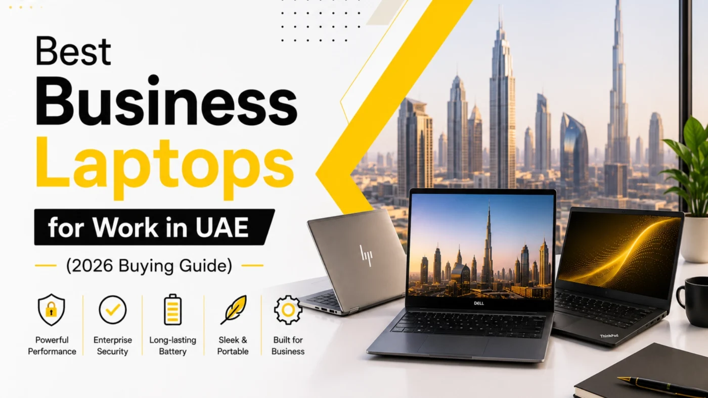 Best Business Laptops for Work in UAE (2026 Buying Guide)