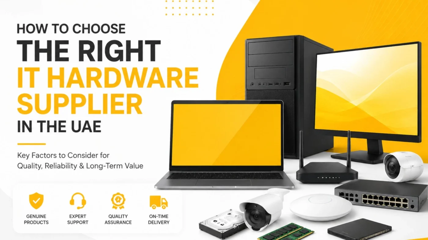 How to Choose the Right IT Hardware Supplier in the UAE